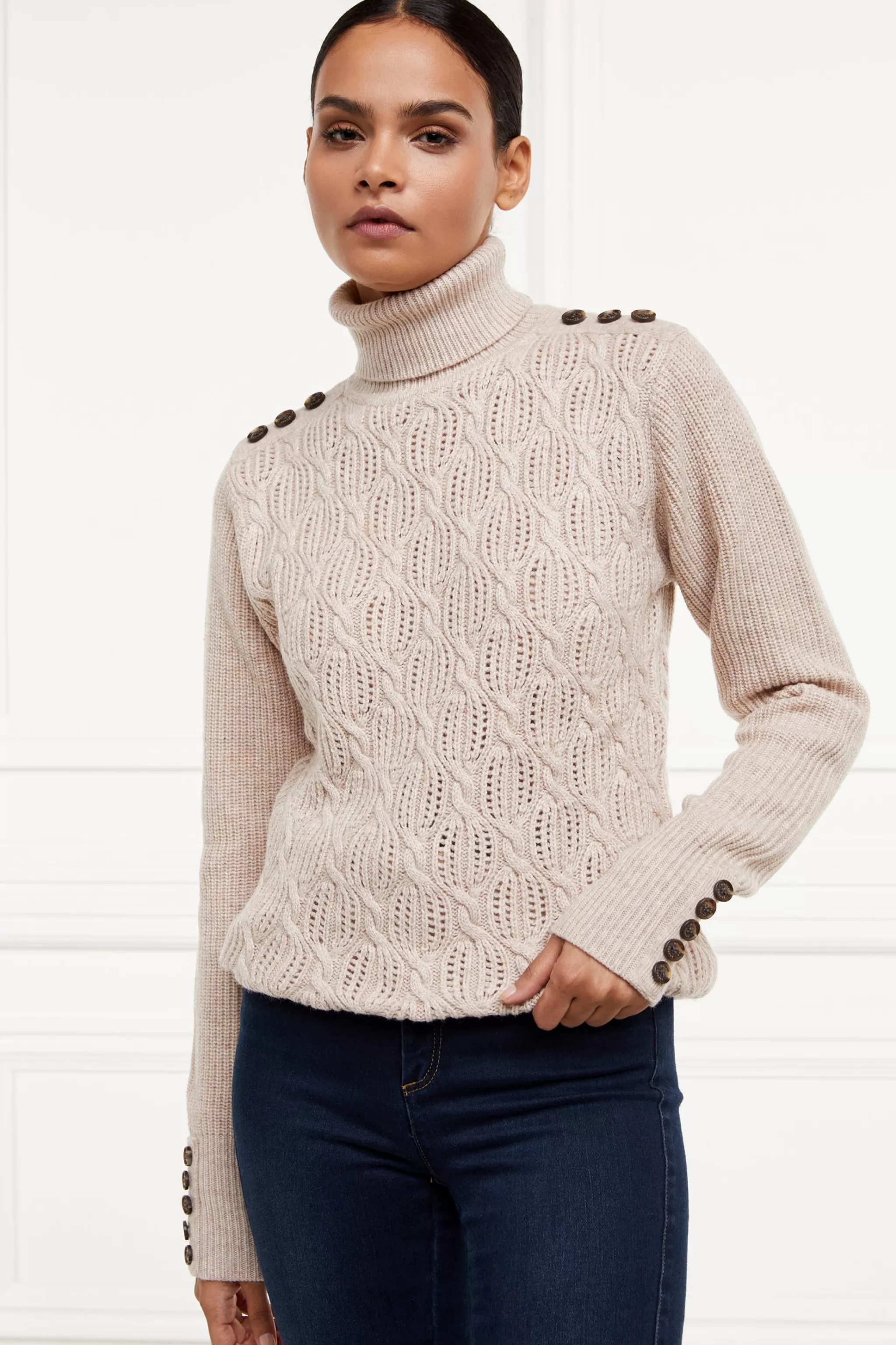 Cotswold Roll Neck Knit>Holland Cooper Fashion