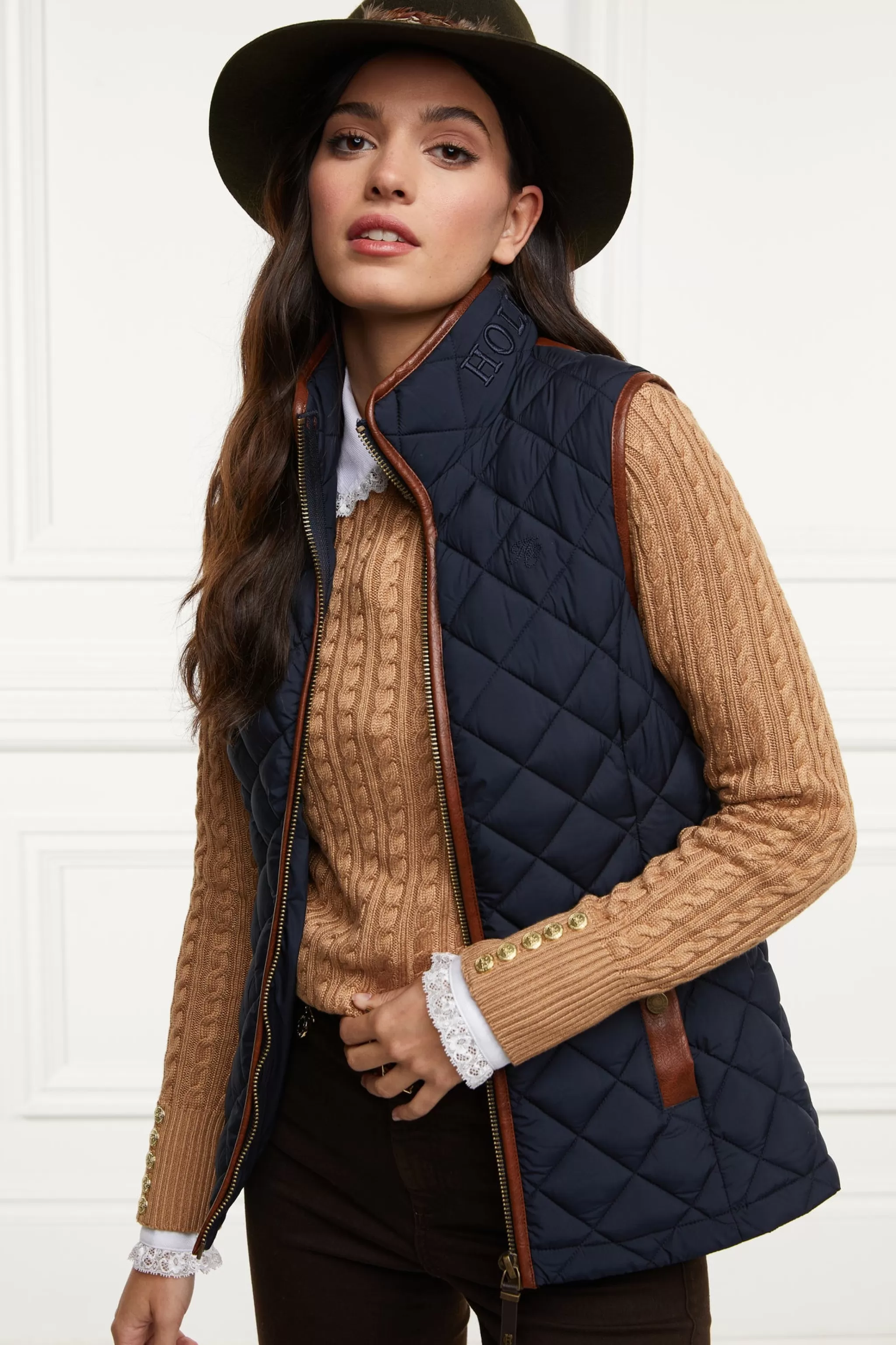 Country Quilted Gilet>Holland Cooper Online