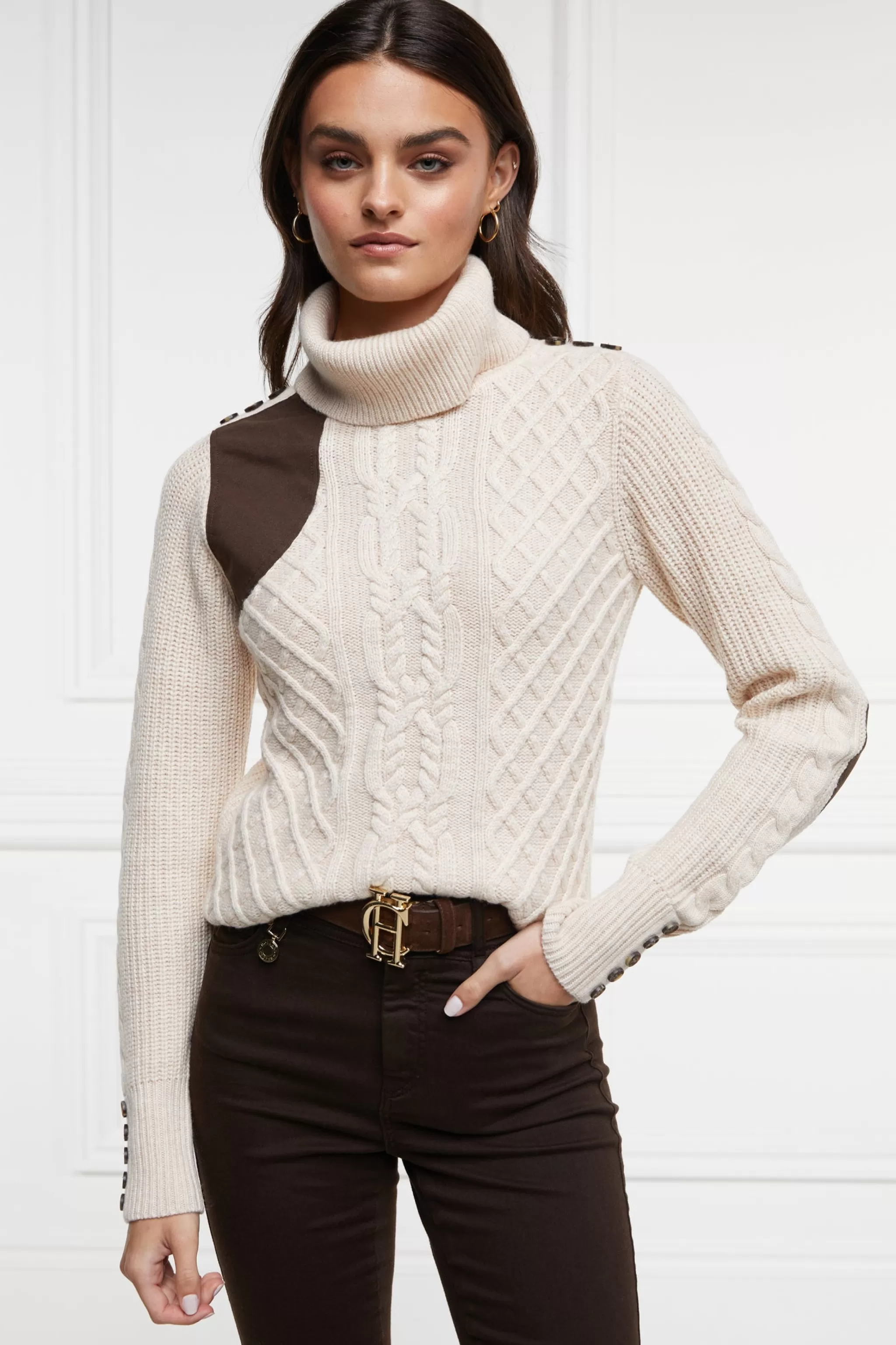 Country Roll Neck Knit>Holland Cooper Best Sale