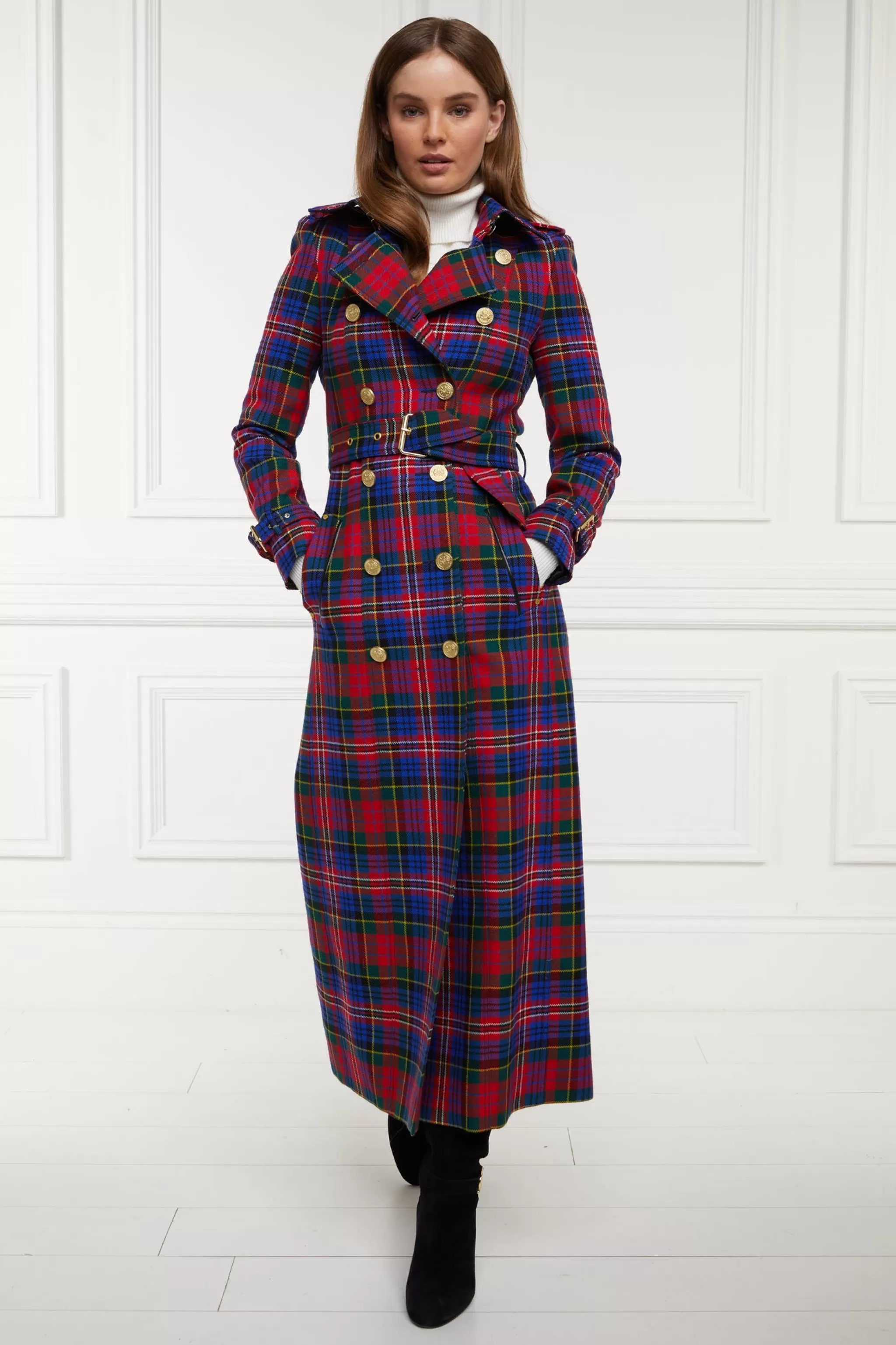 Full Length Marlborough Trench Coat>Holland Cooper Fashion