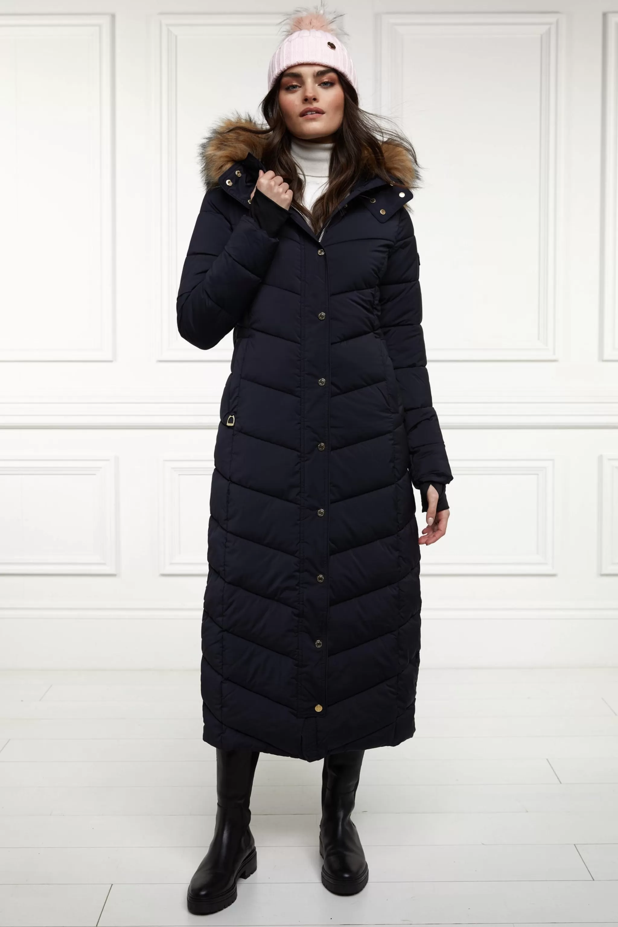 Glacier Full Length Puffer>Holland Cooper Clearance