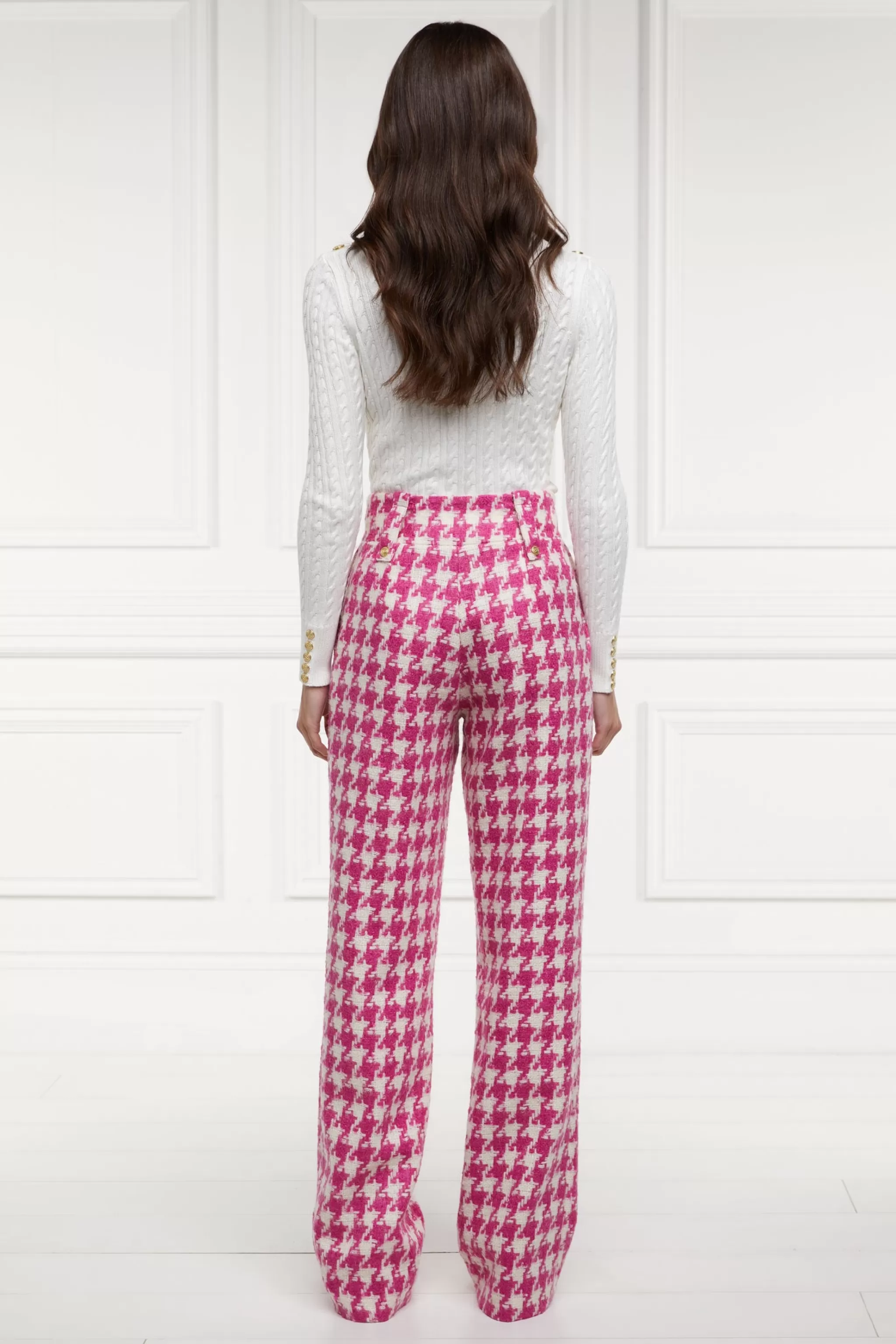 High Waisted Straight Trouser>Holland Cooper Discount