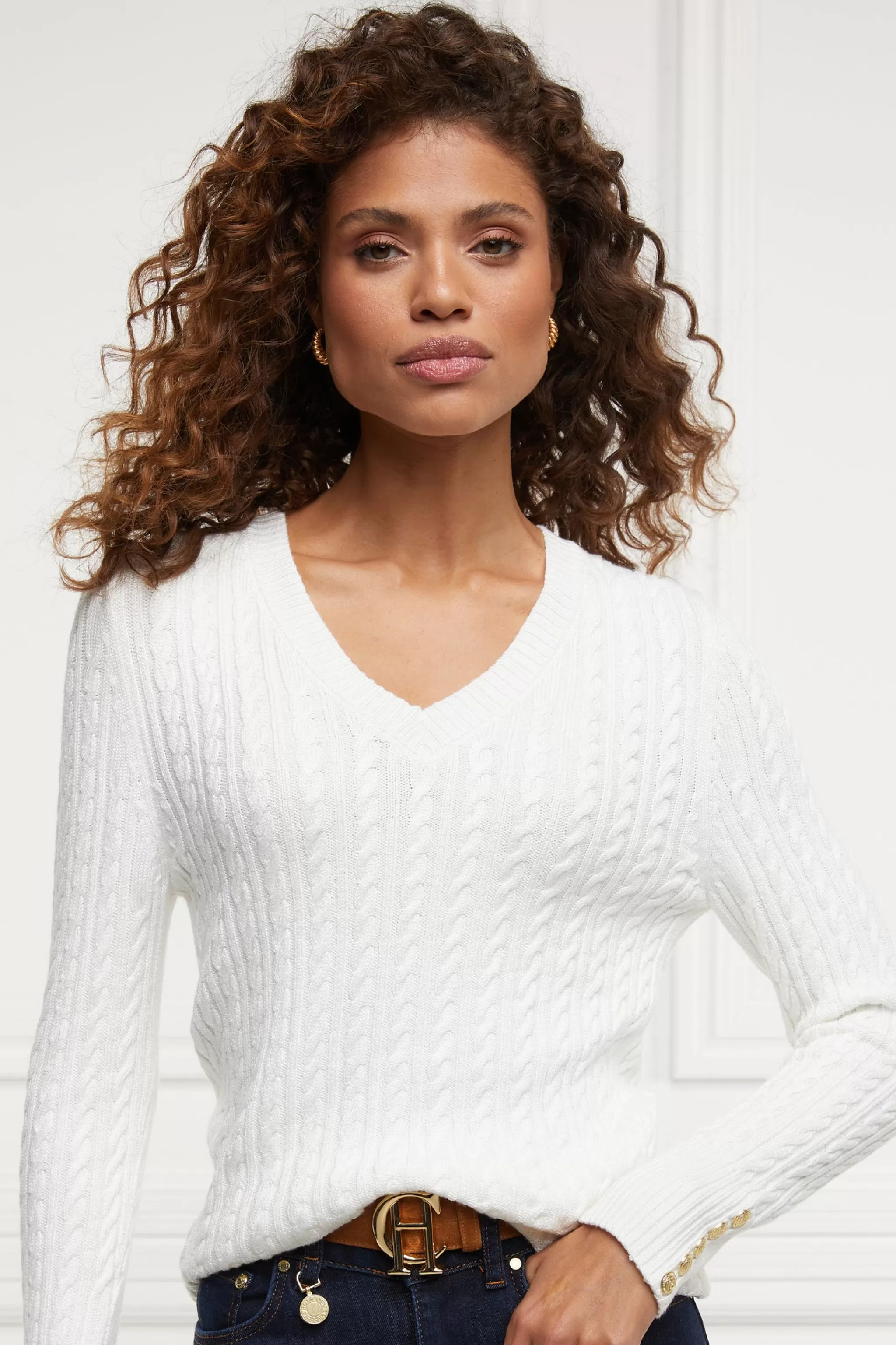 Seattle V-Neck Knit>Holland Cooper Cheap